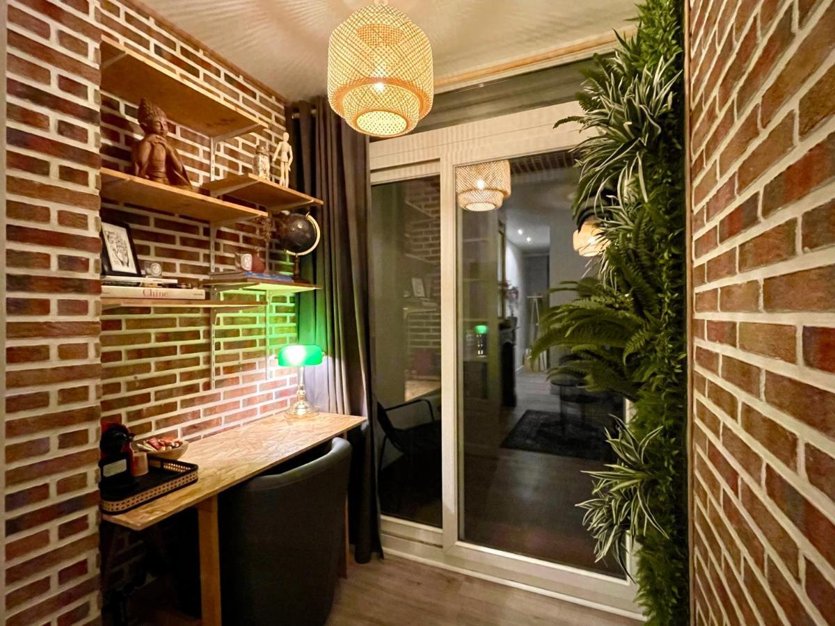 Escale Boheme - Terrasse En Centre-Ville - Gare Amiens Dış mekan fotoğraf